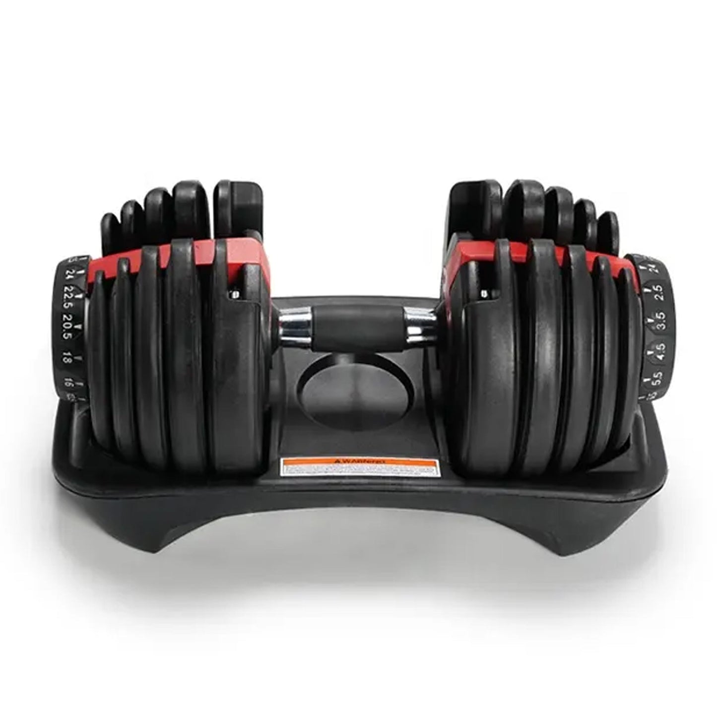 Smart Dial Adjustable Dumbbell 40kg, 17-in-1 Weight Settings, Heavy-Duty Strength Training for Home Gym, Space-Saving Design, Optional Bench & Rack, Men & Women Fitness