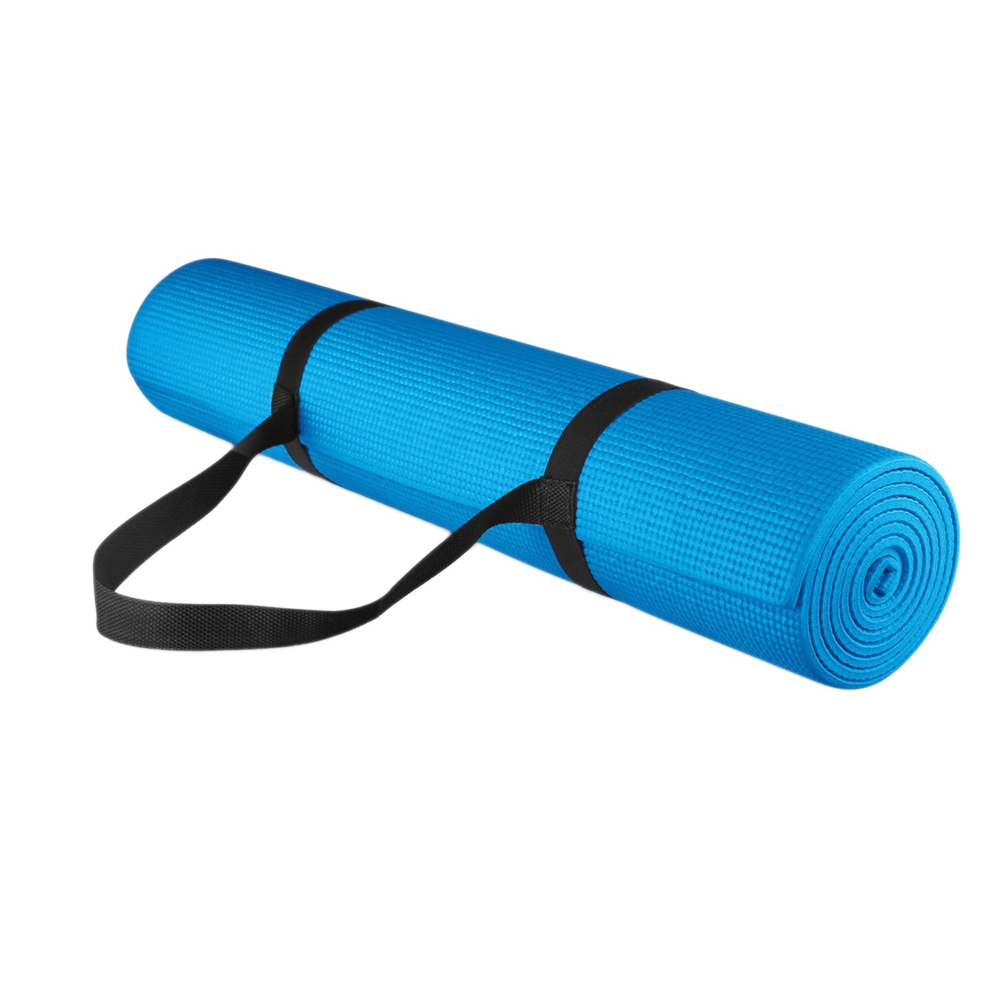 Extra Thick 15mm NBR Foam Yoga Mat with Anti-Slip Grip – Large Eco-Friendly Workout Mat for Yoga, Pilates, HIIT & Gym | Free Carry Strap | Men & Women