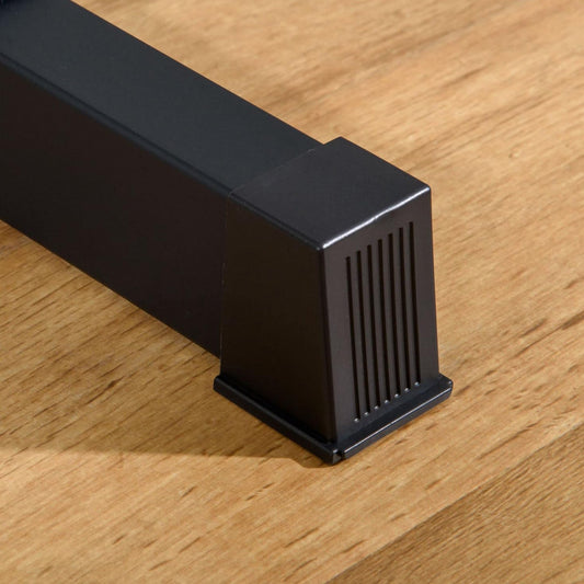 Heavy-Duty Dip Station for Upper Body Workouts – Compact Steel Stand for Dips, Leg Raises & Calisthenics | 200kg Capacity | Red & Black Home Gym Equipment