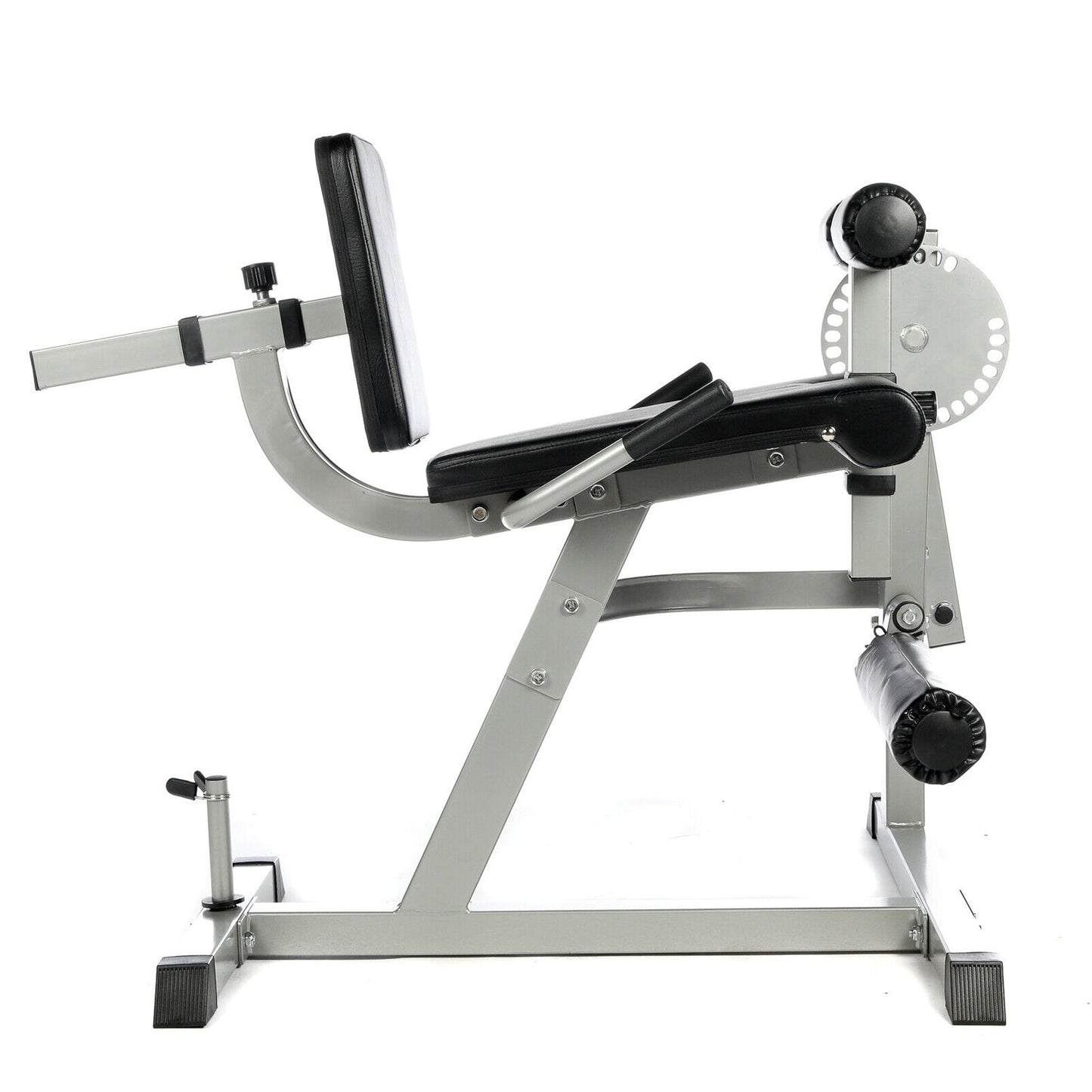 Transform Leg Workouts with Adjustable Curl & Extension Machine | Dual-Use Strength Trainer for Quads & Hamstrings | Heavy Steel Frame | Optional Weight Set