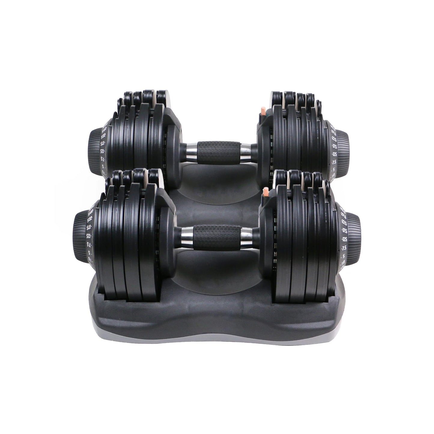 Adjustable Dumbbells 12‑in‑1 – 5 kg–32.5 kg Pair, Ergonomic Grip, Fast Selector, Strength Training Weights for Compact Home Gym Workouts