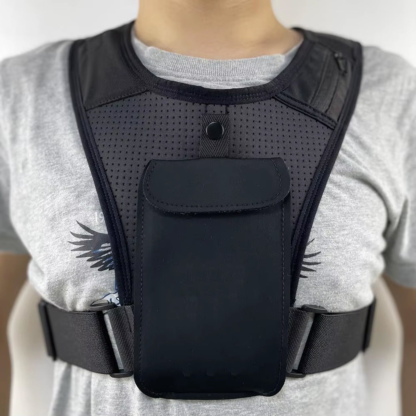 Adjustable Hydration Running Vest – Lightweight, Adjustable Fit for Men & Women | Reflective, Breathable Gear with Phone Holder & Storage | Fits 31"–48" Chest