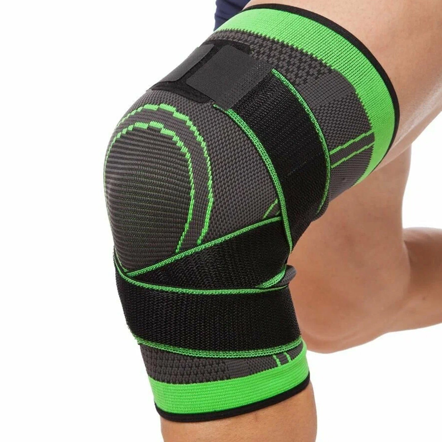 Stay Active with Adjustable Knee Support with Strap – Pain Relief for ACL, Meniscus, Arthritis & Joint Support | Breathable, Non-Slip Sleeve for Sports & Everyday Use