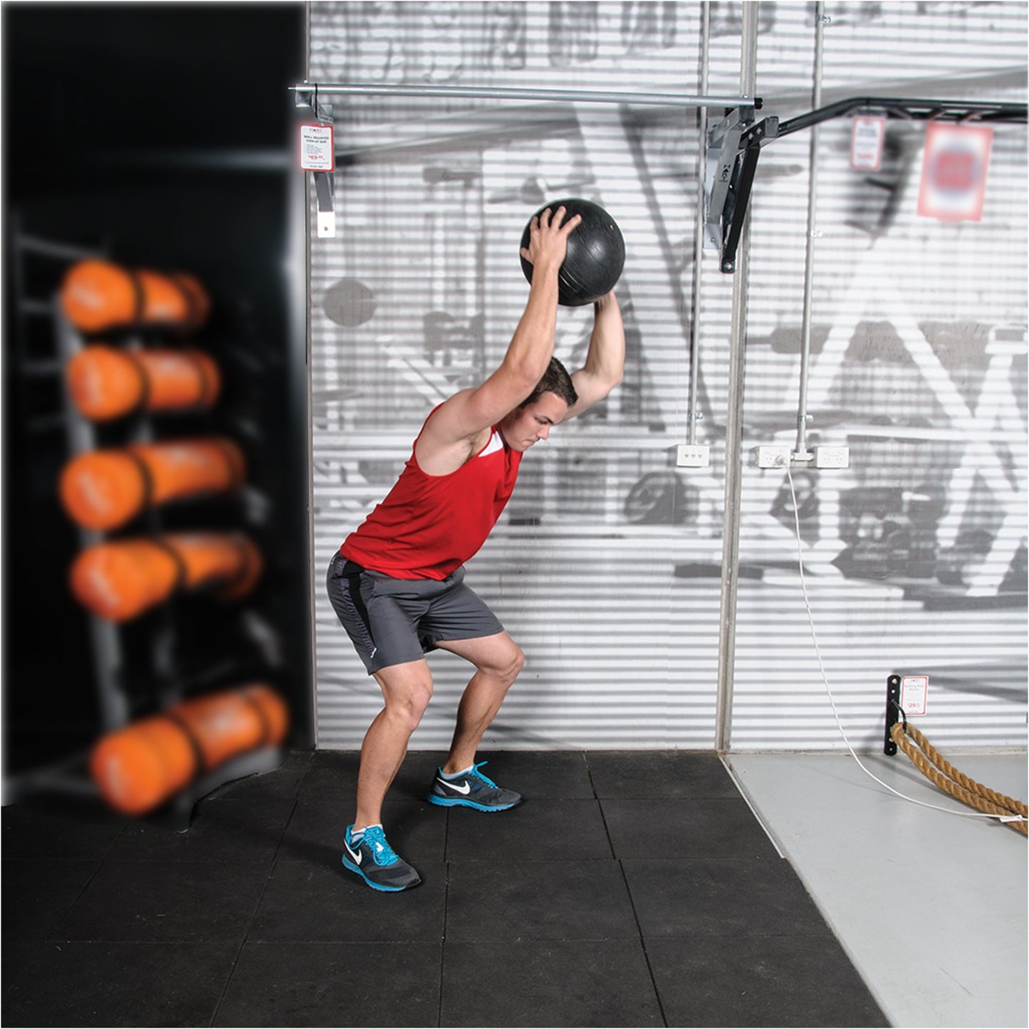 Full-Impact Rubber Slam Balls – 3KG to 25KG No-Bounce Medicine Balls for Core Strength, Explosive Training & Conditioning – Single or Set for Gym/Home Workouts