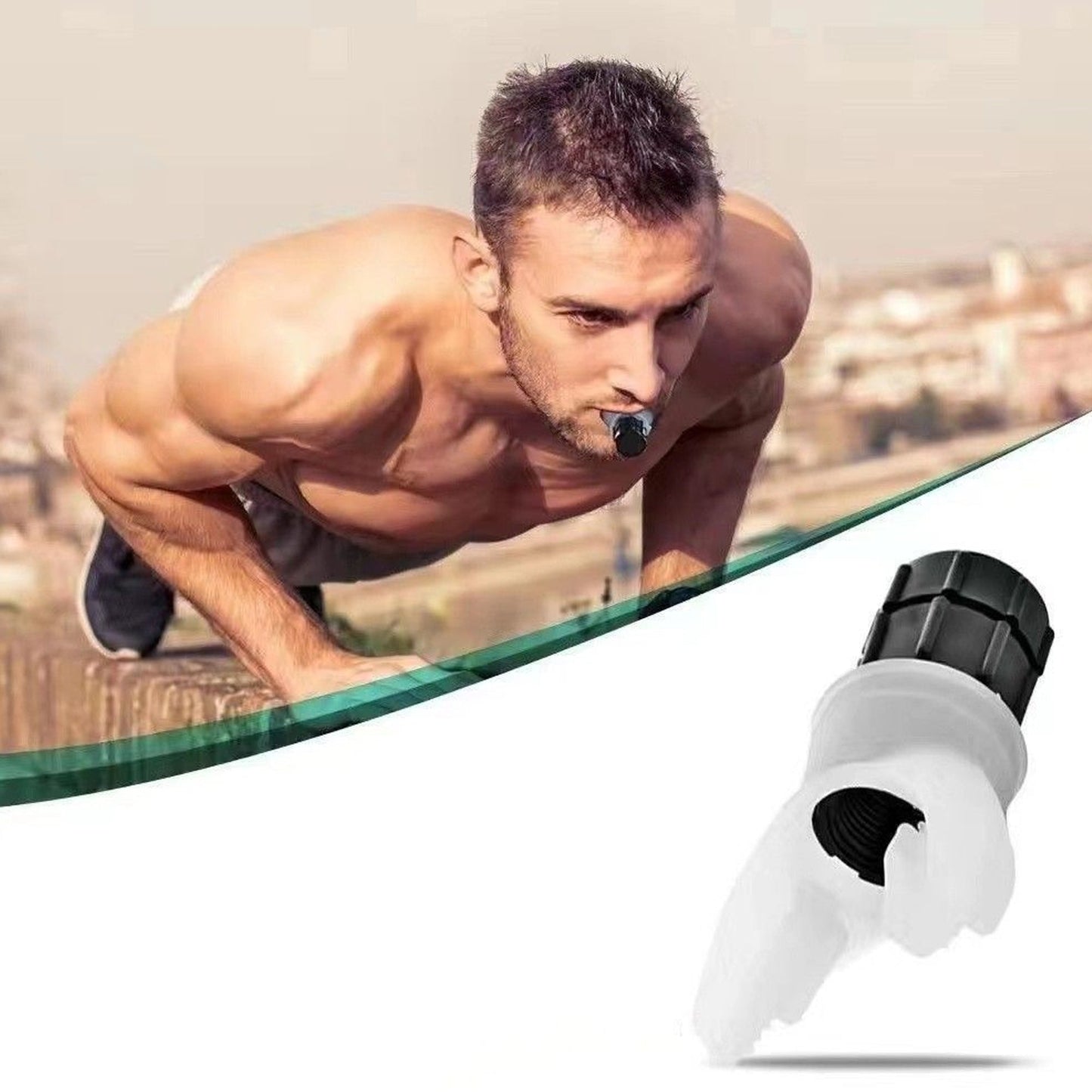 Portable Lung Trainer for Enhanced Breathing -- Boost Stamina, Endurance & Respiratory Health with Breath Trainer | Adjustable Resistance for Athletes, Singers, & Recovery Use