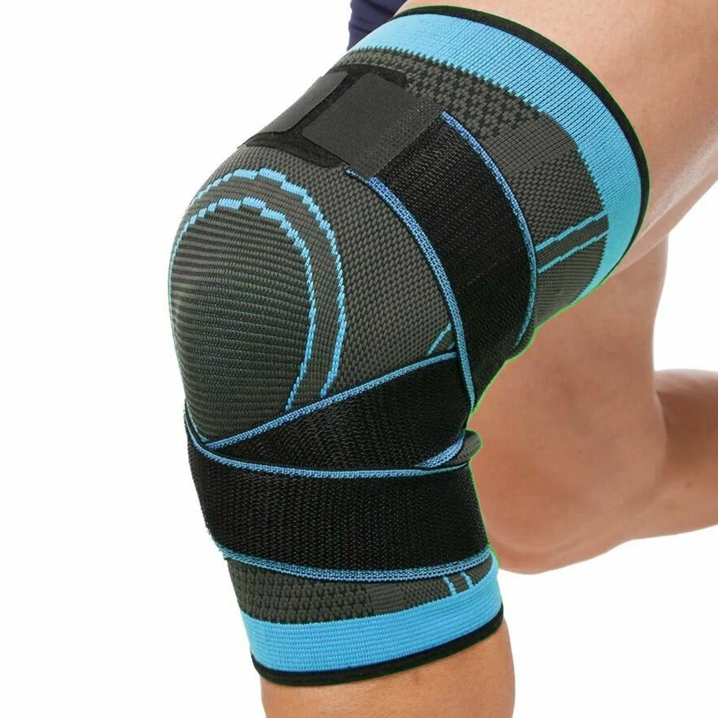 Stay Active with Adjustable Knee Support with Strap – Pain Relief for ACL, Meniscus, Arthritis & Joint Support | Breathable, Non-Slip Sleeve for Sports & Everyday Use