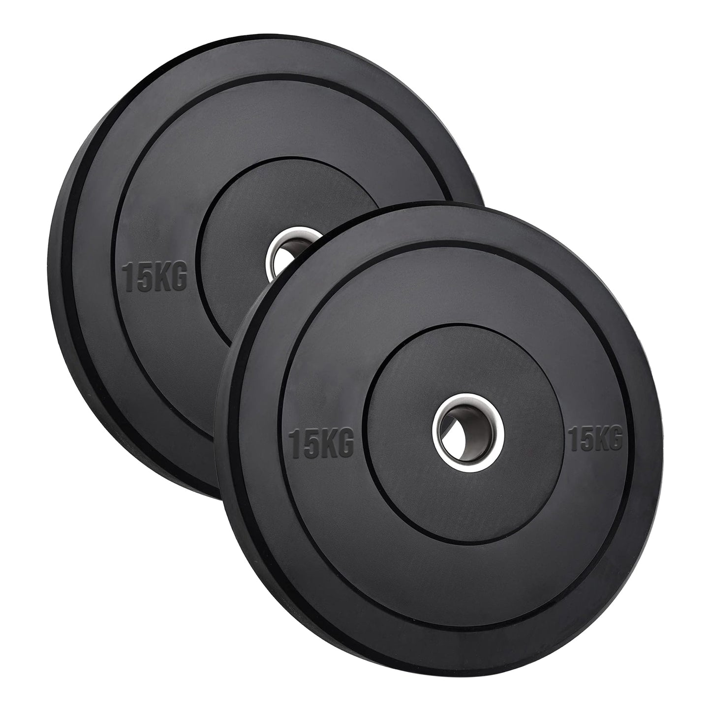 High-Performance Bumper Plates 5KG to 25KG for Olympic Lifting CrossFit and Strength Training Available in Singles Pairs or Sets Fits All 2 Inch Olympic Barbells