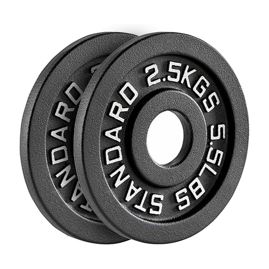 Enhance Your Workouts with Cast Iron Weight Plates – Rugged Discs for Barbells, Dumbbells & Machines | Pairs & Sets | 1.25kg to 25kg for Gym & Home Use