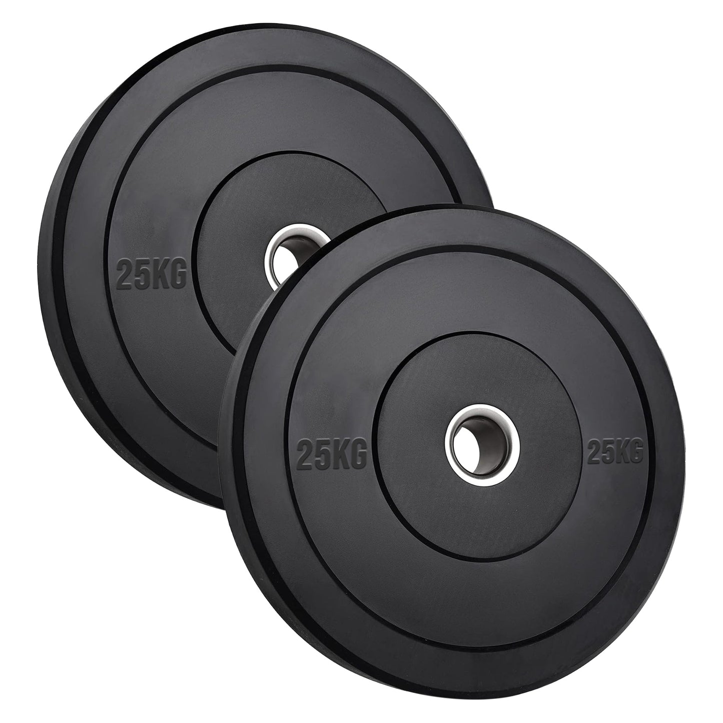 High-Performance Bumper Plates 5KG to 25KG for Olympic Lifting CrossFit and Strength Training Available in Singles Pairs or Sets Fits All 2 Inch Olympic Barbells