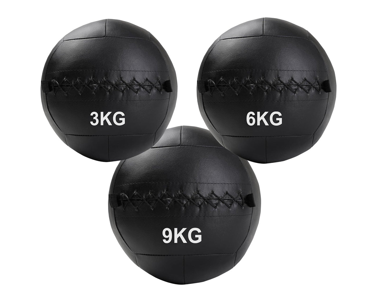 Upgrade Training with Wall Balls 3kg–12kg – Soft-Shell, No-Bounce Medicine Balls for Strength, Power & Functional Fitness | Durable for Cross Training, Home & Gym