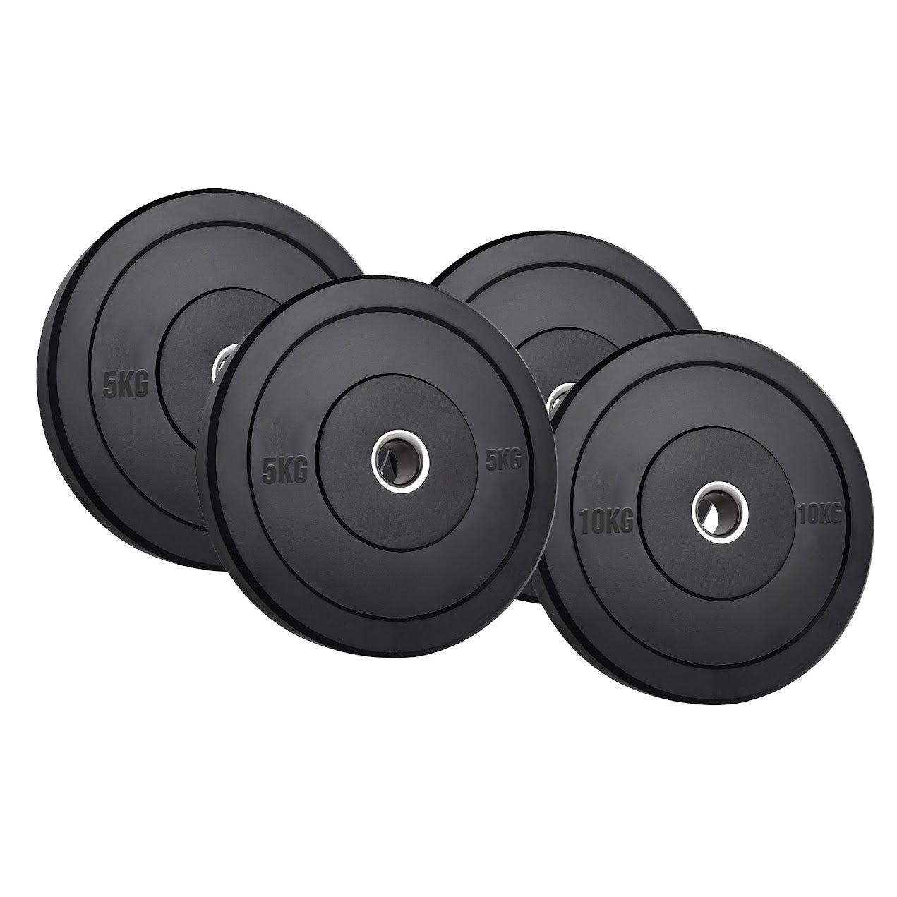 High-Performance Bumper Plates 5KG to 25KG for Olympic Lifting CrossFit and Strength Training Available in Singles Pairs or Sets Fits All 2 Inch Olympic Barbells