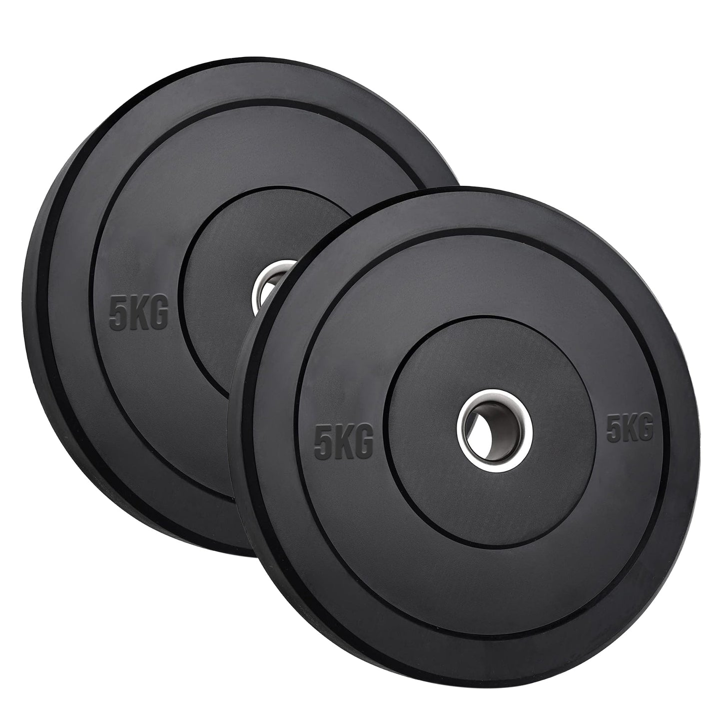 High-Performance Bumper Plates 5KG to 25KG for Olympic Lifting CrossFit and Strength Training Available in Singles Pairs or Sets Fits All 2 Inch Olympic Barbells