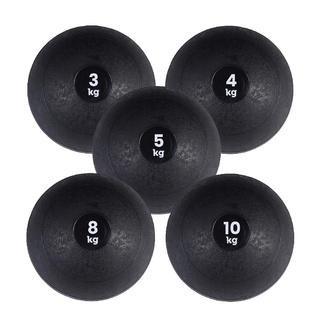 Full-Impact Rubber Slam Balls – 3KG to 25KG No-Bounce Medicine Balls for Core Strength, Explosive Training & Conditioning – Single or Set for Gym/Home Workouts