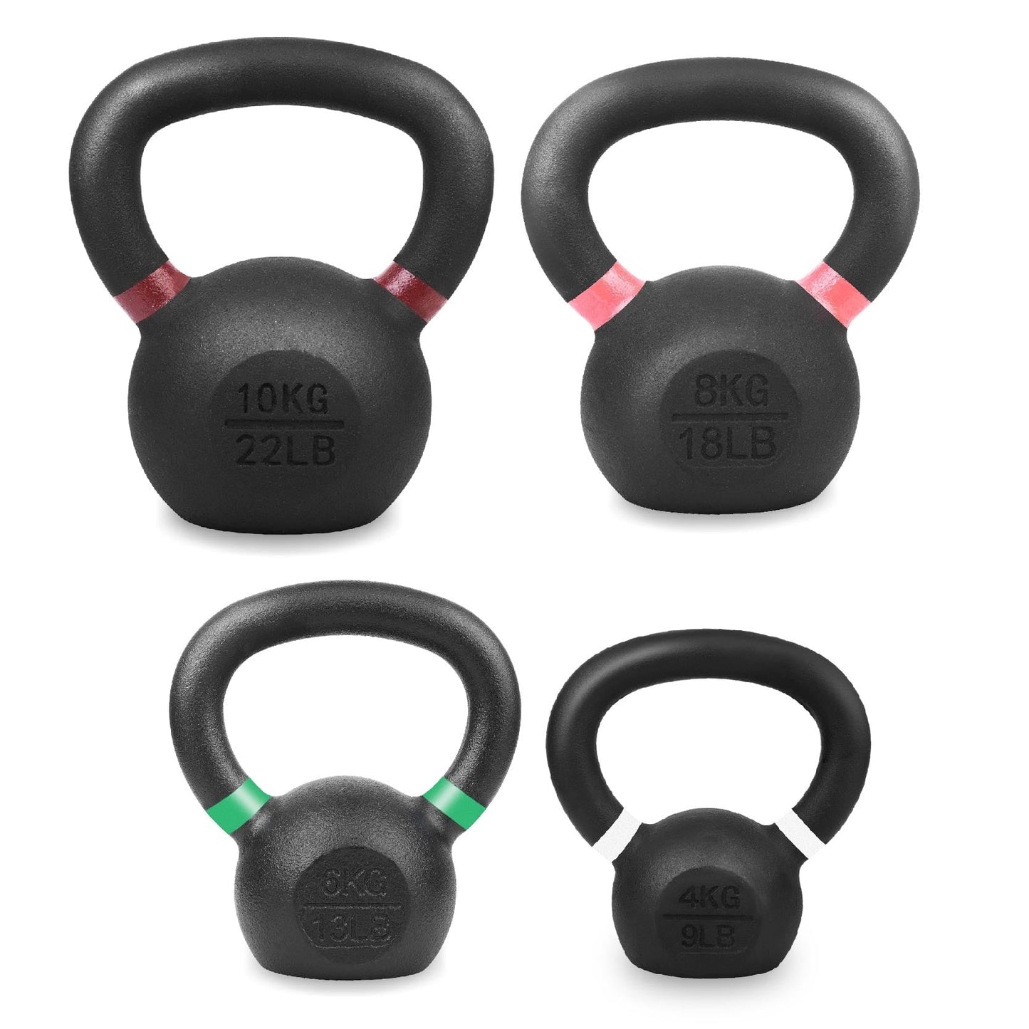 Premium Cast Iron Kettlebells – Solid Build, Smooth Grip & Rust-Proof Finish | Full-Body Training Tool for Strength, Power & Endurance | All Sizes & Sets Available