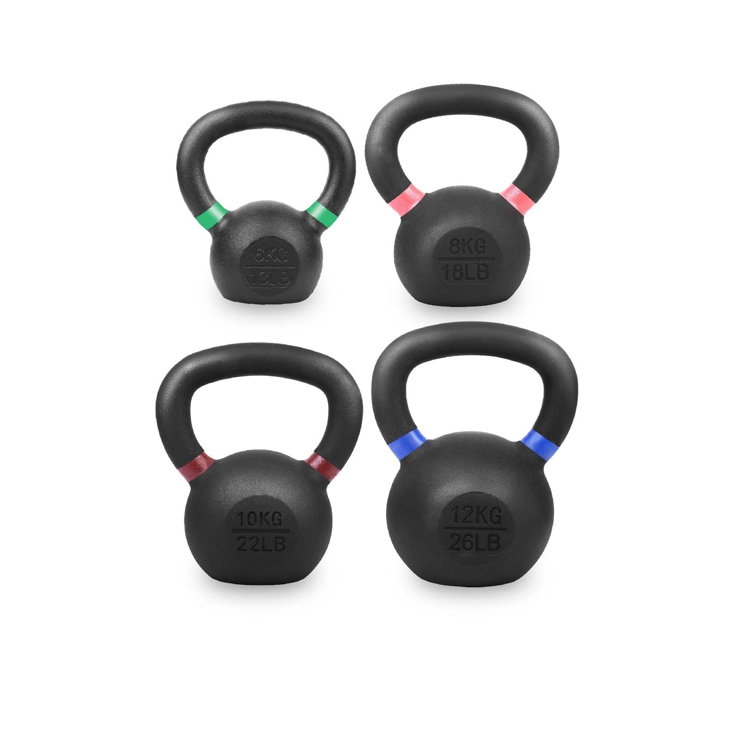 Premium Cast Iron Kettlebells – Solid Build, Smooth Grip & Rust-Proof Finish | Full-Body Training Tool for Strength, Power & Endurance | All Sizes & Sets Available