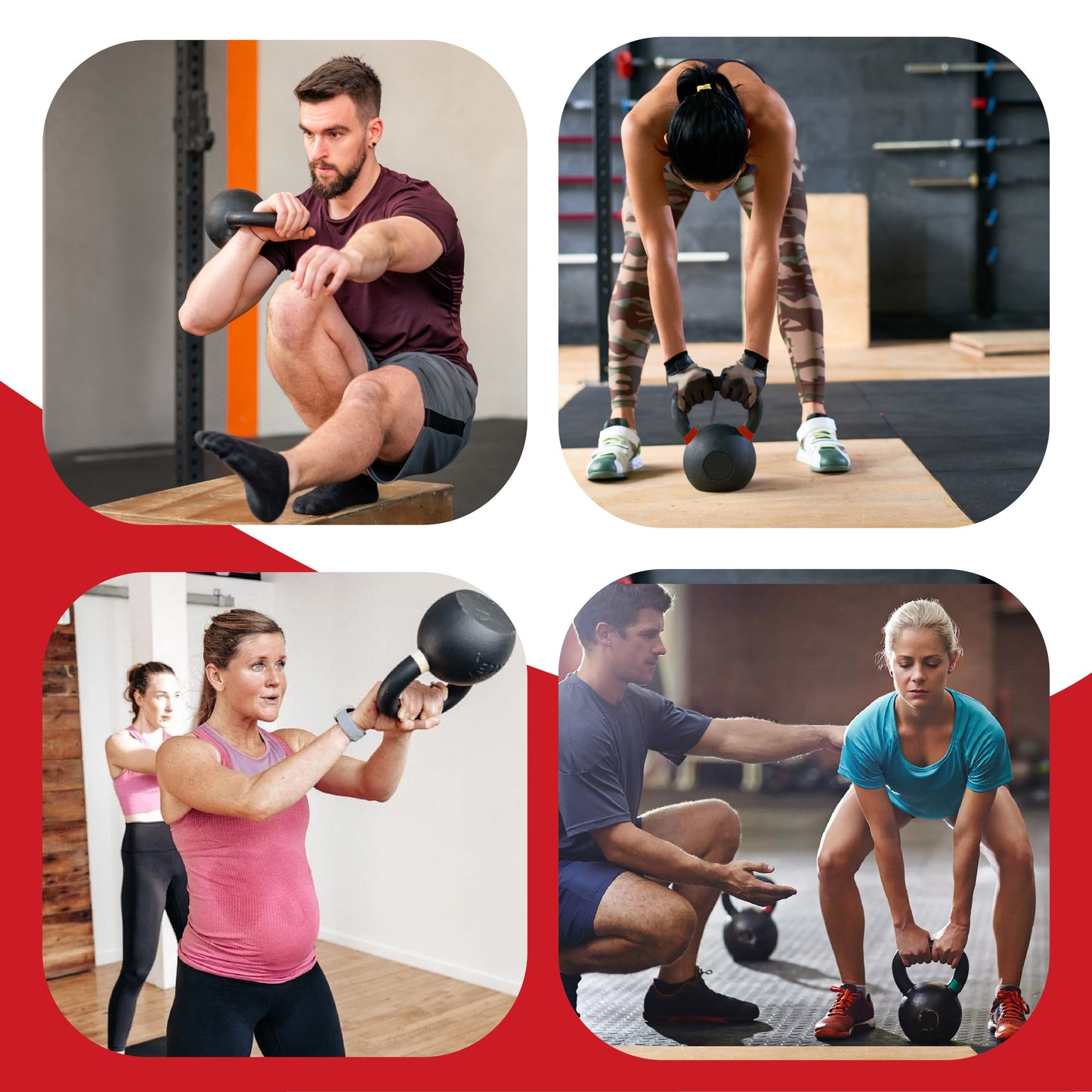 Premium Cast Iron Kettlebells – Solid Build, Smooth Grip & Rust-Proof Finish | Full-Body Training Tool for Strength, Power & Endurance | All Sizes & Sets Available