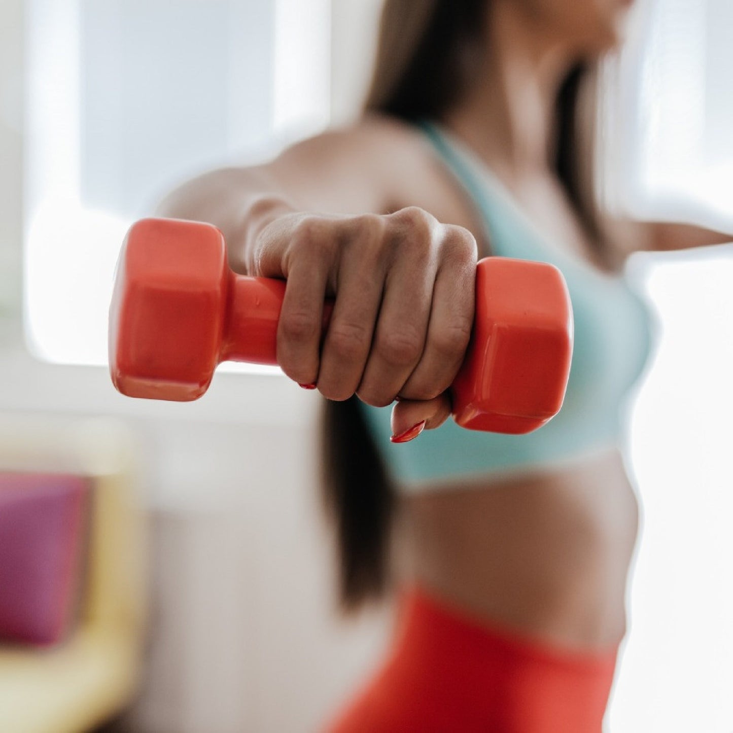 Hex Neoprene Dumbbells – Anti‑Roll, Non‑Slip Grip, Sold as Singles, Pairs, or Sets for Home Gym Strength Workouts