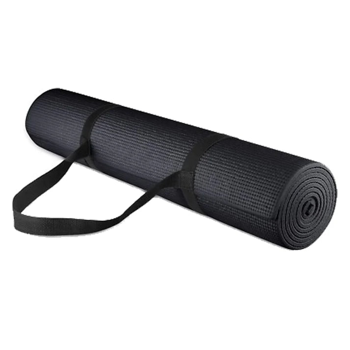 Extra Thick 15mm NBR Foam Yoga Mat with Anti-Slip Grip – Large Eco-Friendly Workout Mat for Yoga, Pilates, HIIT & Gym | Free Carry Strap | Men & Women