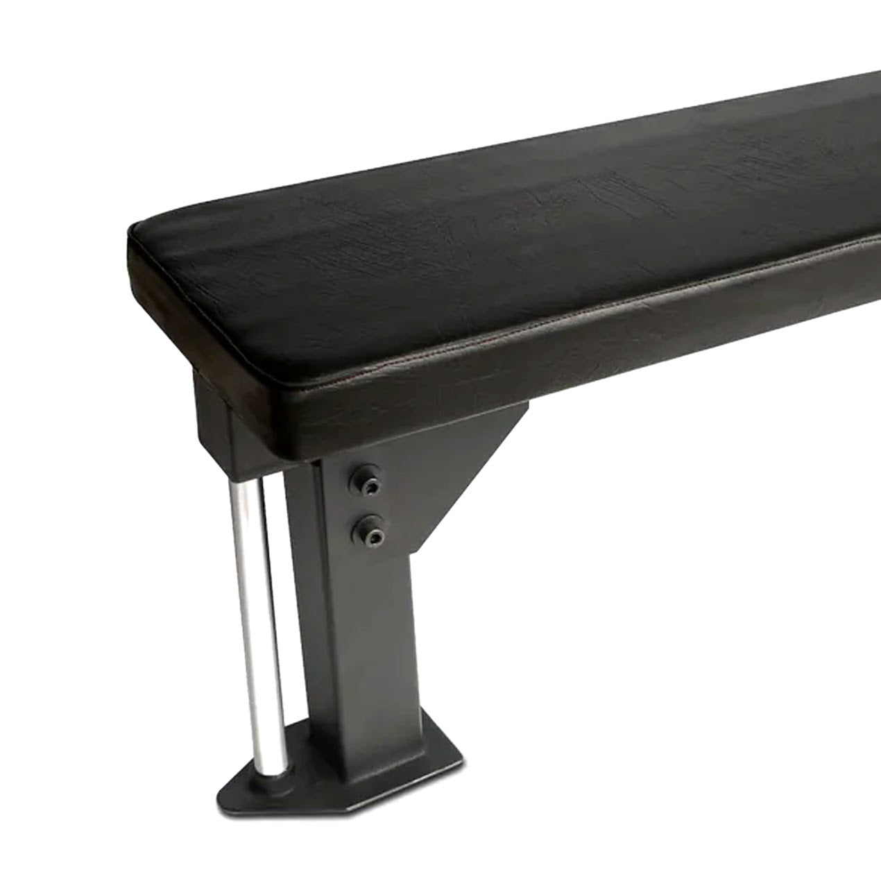 Upgrade Your Gym with the Pro Club Flat Bench, Heavy-Duty 300kg Capacity & Thick Padded Seat, Rear Wheels | Compact, Durable & Ideal for Dumbbell Workouts