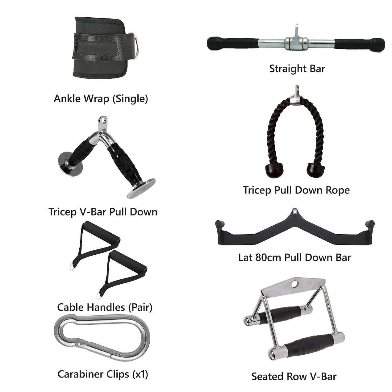 Unlock Full-Body Strength with Cable Machine Attachments – Precision Tools for Muscle Isolation, Stability, and Versatile Training for All Fitness Levels