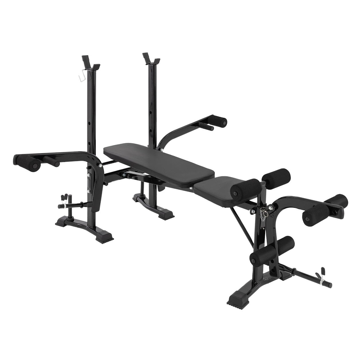 Transform Your Home Gym with the Ultimate All-in-One Multi Bench – Full-Body Strength Training with Squat Rack, Preacher Curl, Chest Fly & Leg Extension