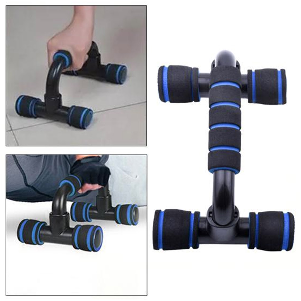 Maximise Upper Body Gains with Push-Up Bars – Anti-Slip, Wrist-Safe, Portable Design for Chest, Triceps & Shoulder Workouts – 8.66"x5.46"x4.33", 80kg Load
