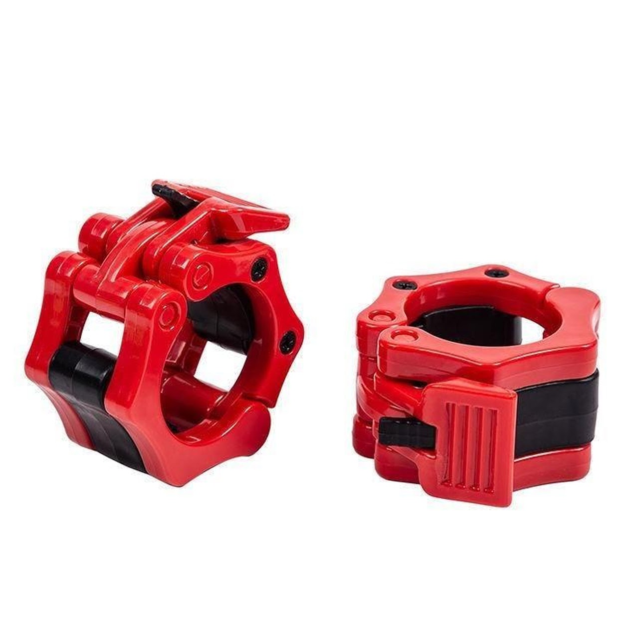 2" Olympic Barbell Collars – Quick-Lock Clips (Pair) for Secure, Heavy-Duty Grip on 50mm Bars | Fast Release Clamps for Weightlifting, CrossFit & Gym Training