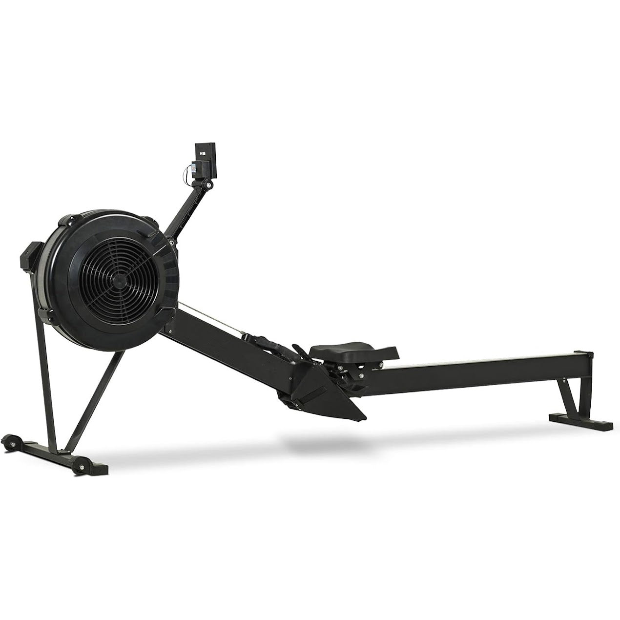 Silent Air Rowing Machine with Adjustable Resistance – Compact Foldable Frame, Smart Monitor & Ergonomic Seat for Home Gym Cardio Training