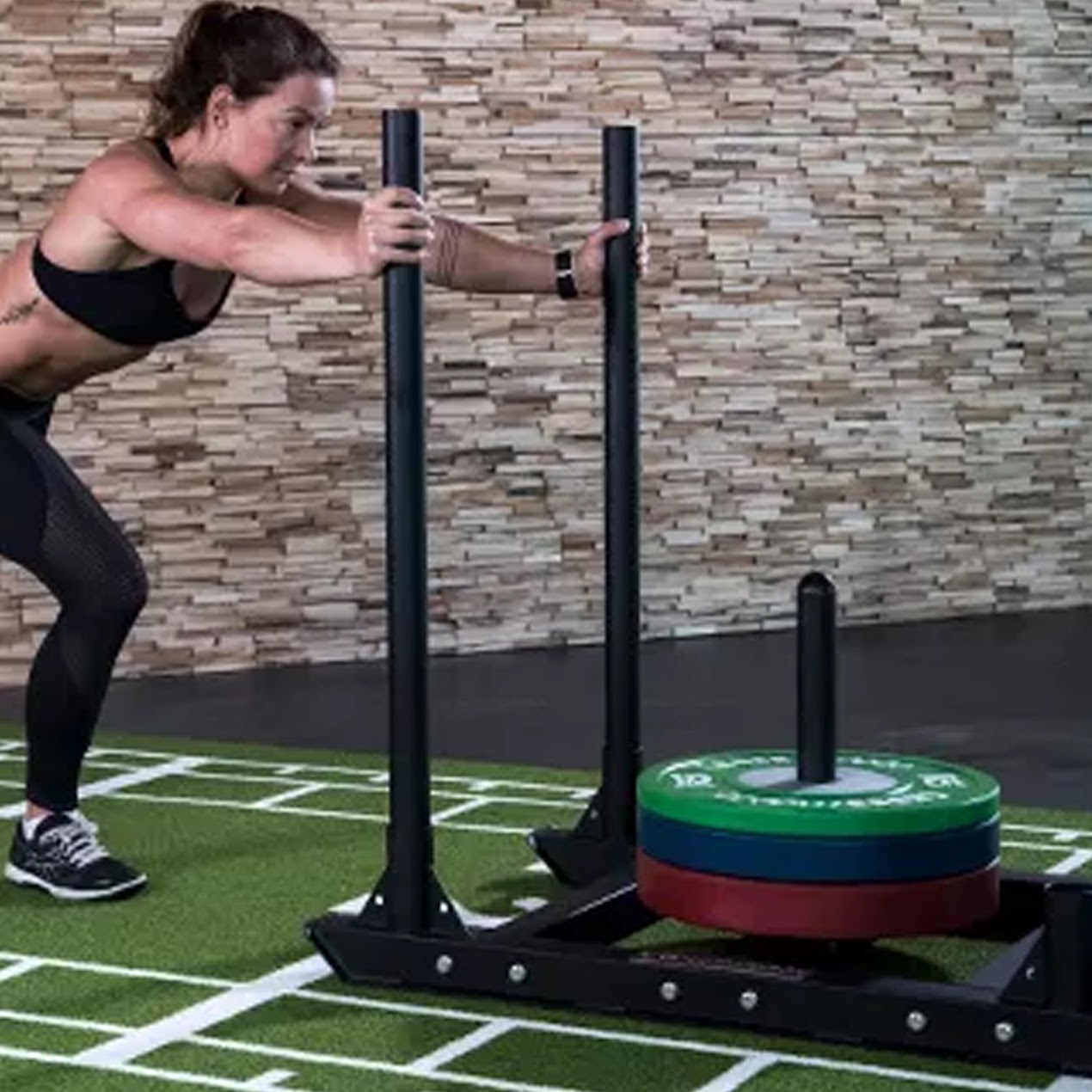 Transform Your Training with the 10.2m Sprint Track & Heavy-Duty Sledge – Elite Functional Fitness Combo for Sled Pushes, Speed Work & High-Impact Conditioning