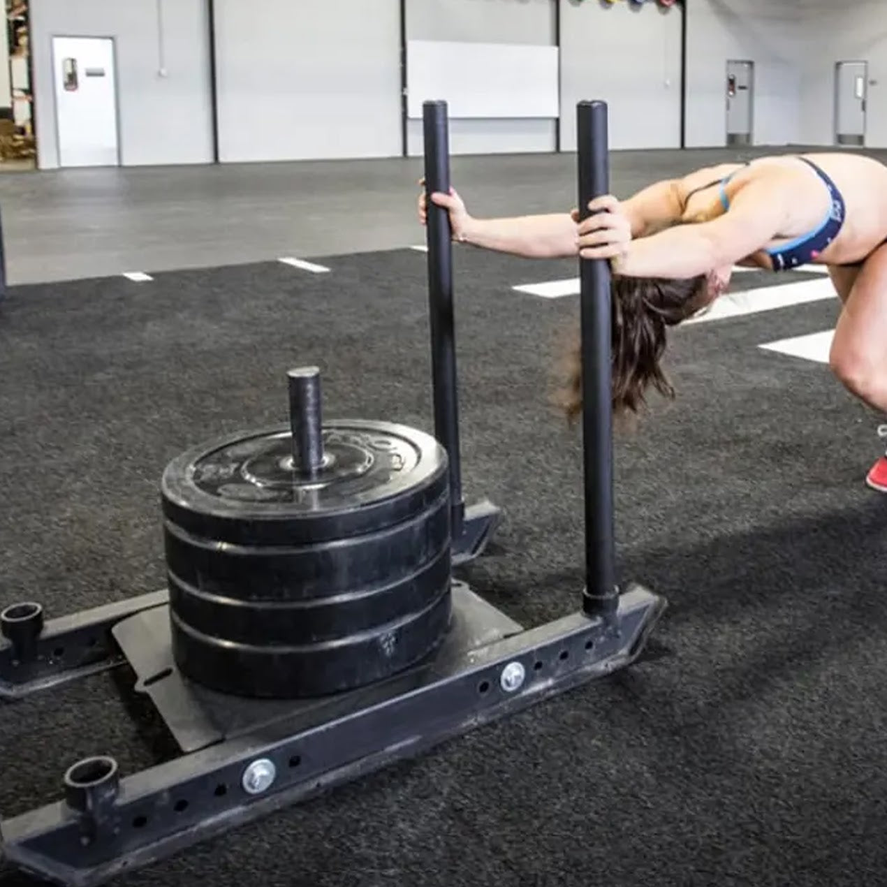 Transform Your Training with the 10.2m Sprint Track & Heavy-Duty Sledge – Elite Functional Fitness Combo for Sled Pushes, Speed Work & High-Impact Conditioning