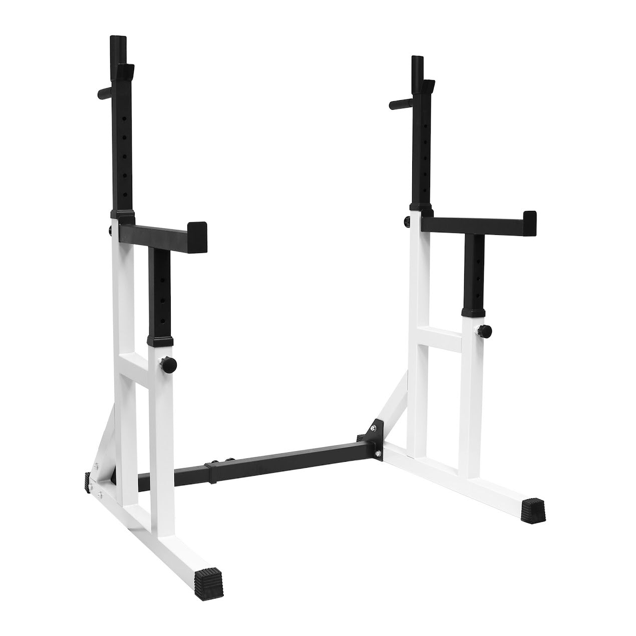 Multi-Function Squat & Bench Press Rack – 400kg Load, Dip Bars, Adjustable Steel Frame – Compact Strength Station for Home Gym & Studio Use