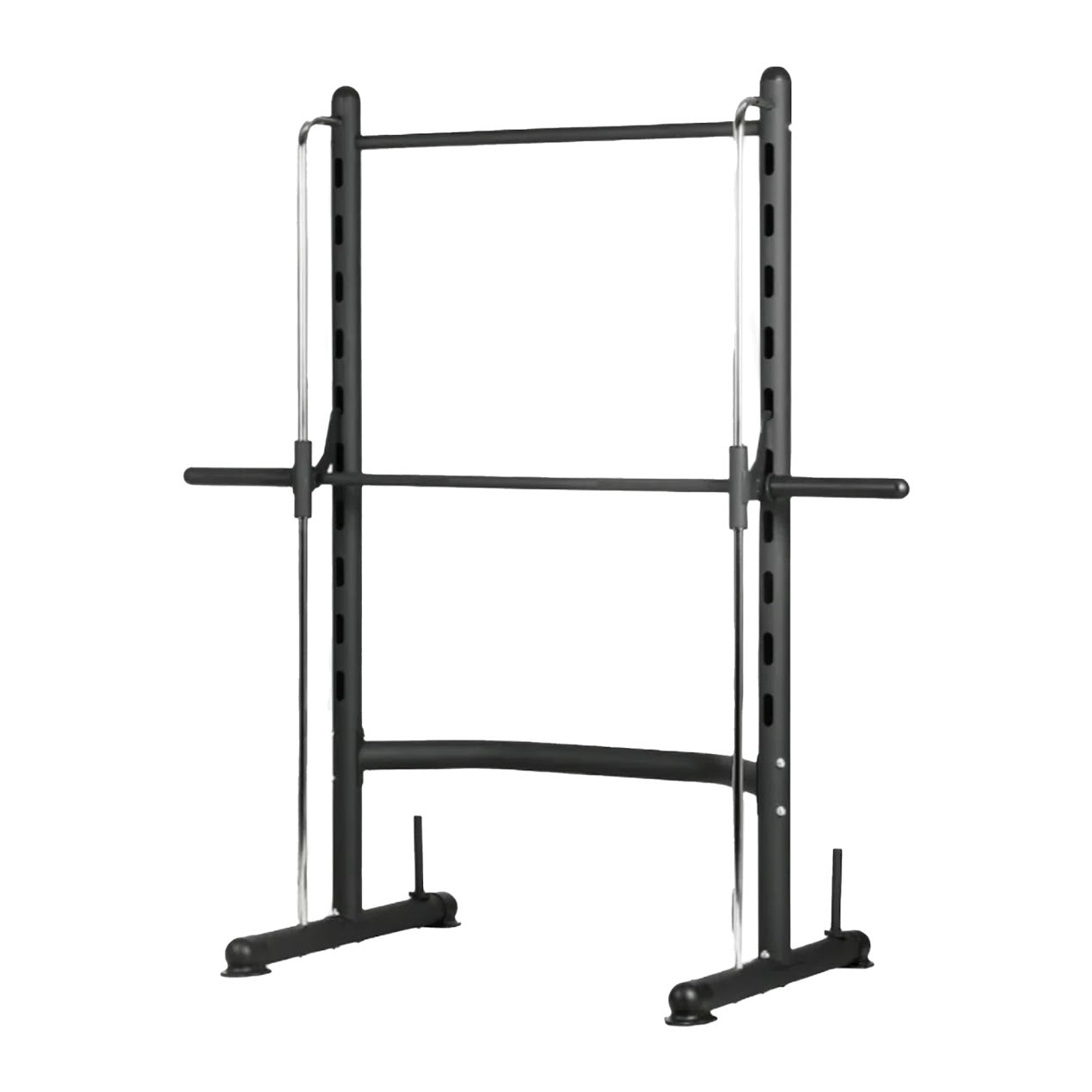 Transform Your Home Workouts with Smith Machine Squat Rack – Adjustable Pull-Up Bar & All-in-One Strength Training Power Cage for Full-Body Conditioning