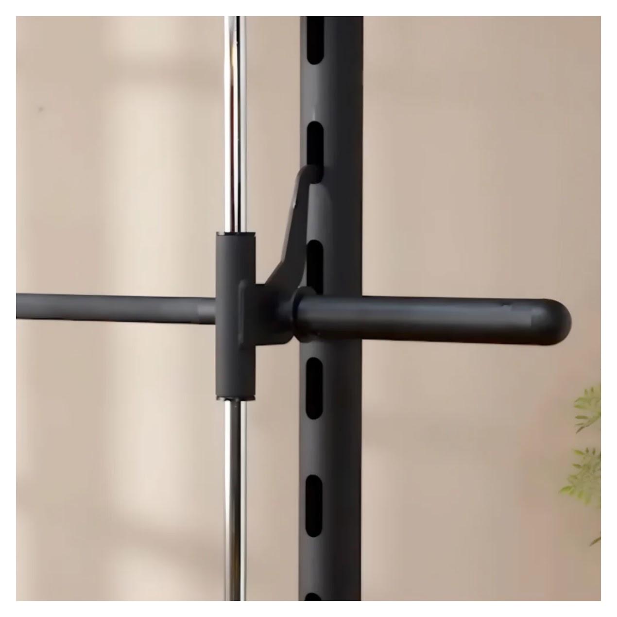 Transform Your Home Workouts with Smith Machine Squat Rack – Adjustable Pull-Up Bar & All-in-One Strength Training Power Cage for Full-Body Conditioning
