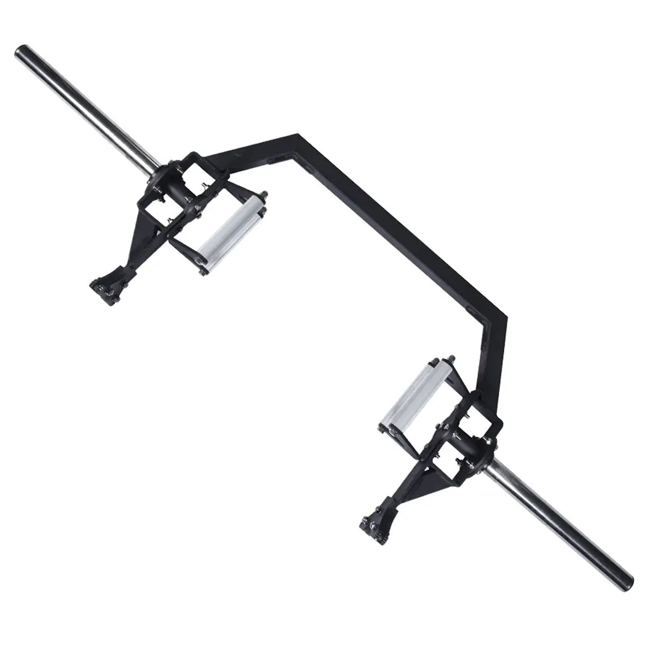 Premium 20kg Open Trap Hex Bar for Deadlifts & Shrugs – Open Frame, Built-In Jack, Rotating Sleeves – Supports Olympic & Standard Plates – Heavy-Duty Strength Tool