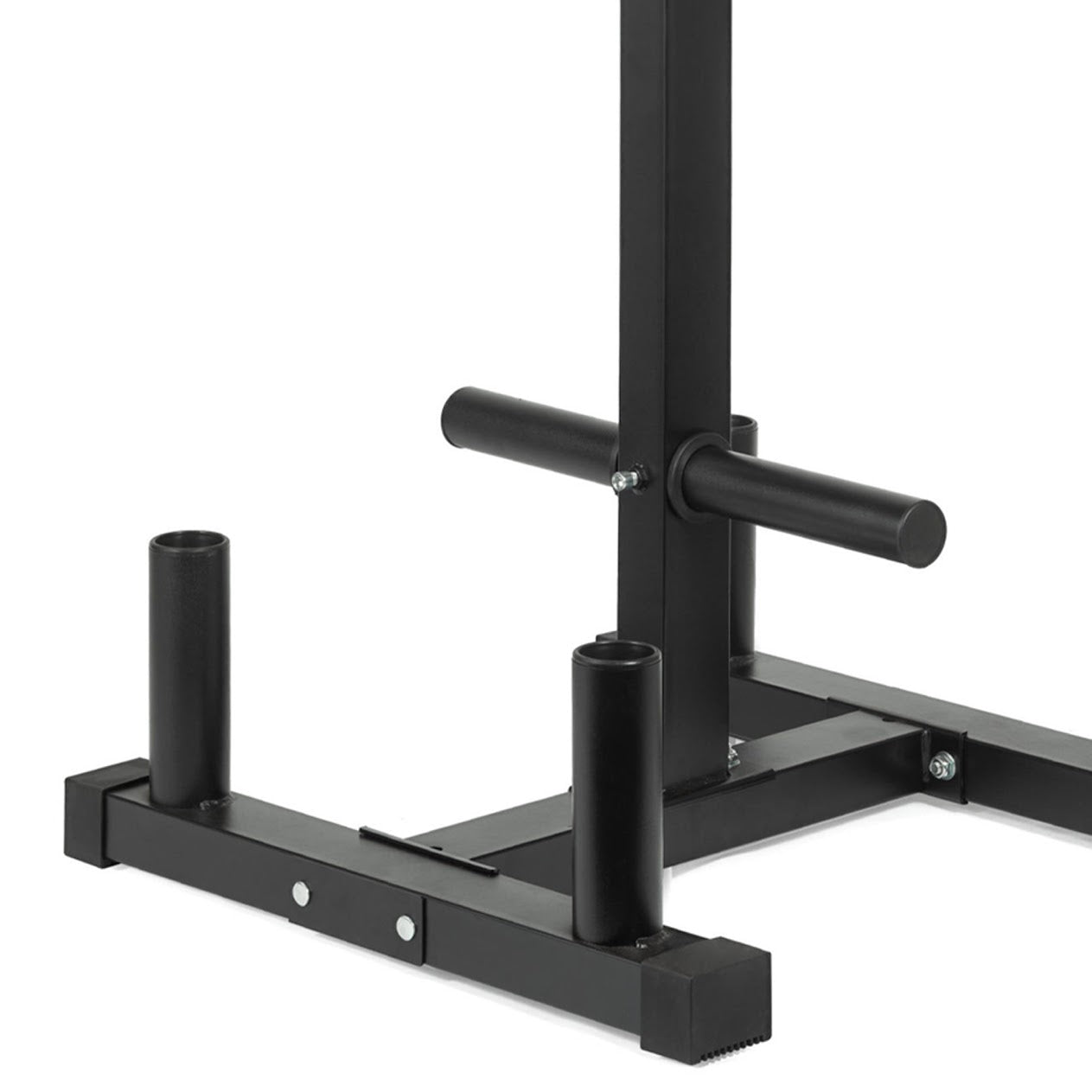 Premium 3 Tier Olympic Weight Tree and Bar Stand Heavy Duty 200kg Capacity Rack with Dual Barbell Holders Compact Scratch Resistant Gym Storage System