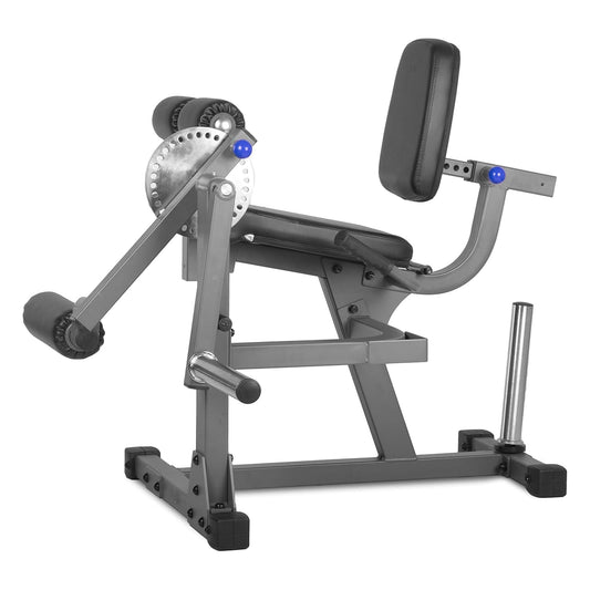 Transform Leg Workouts with Adjustable Curl & Extension Machine | Dual-Use Strength Trainer for Quads & Hamstrings | Heavy Steel Frame | Optional Weight Set