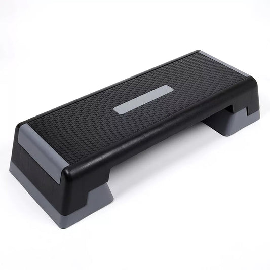 Adjustable Aerobic Stepper Platform for Home & Gym | Non-Slip Fitness Step Board with Height Settings – Available in Large & Compact Sizes, 3 Colors