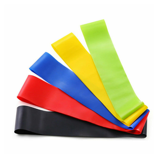 5-Level Light Resistance Band Set – Mini Loop Exercise Bands for Men & Women | Ideal for Home, Gym, Yoga, Pilates, Physio & Full-Body Strength Training