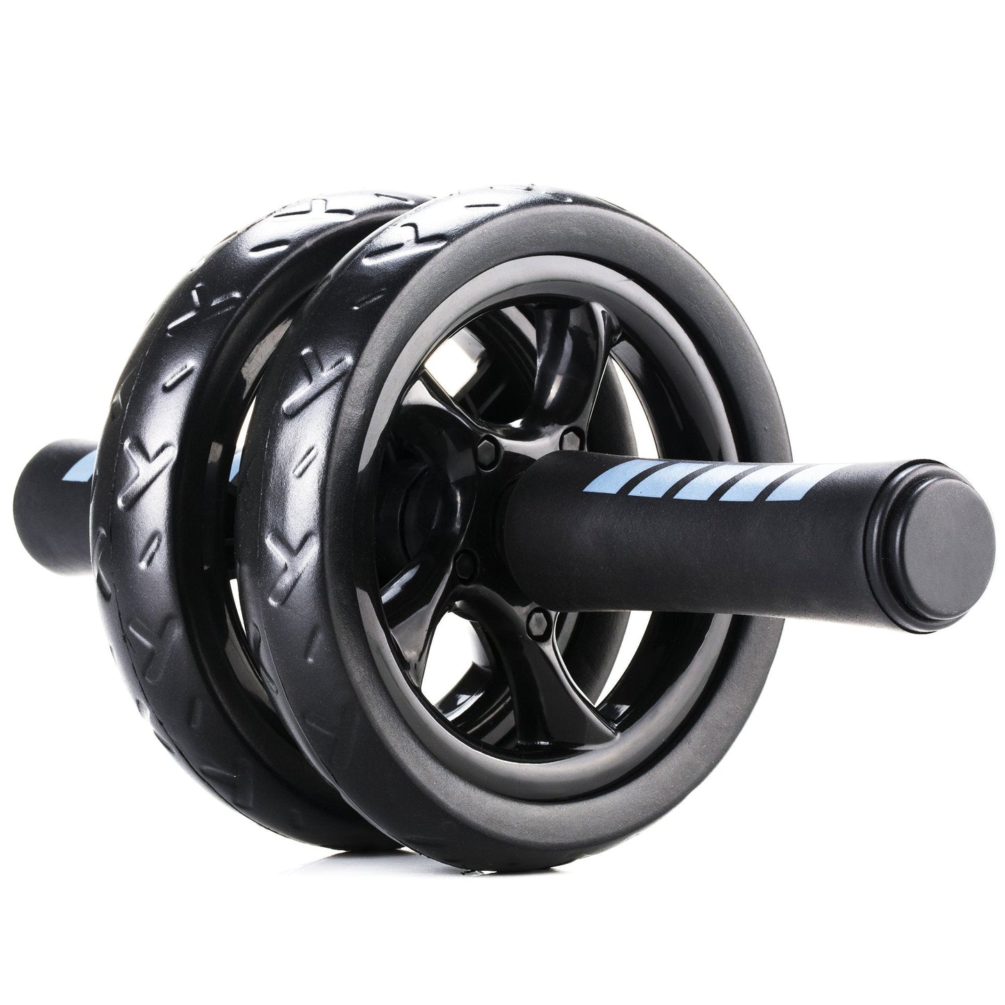 Double-Wheel Ab Roller with Thick Knee Pad | 3.2-Inch Core Trainer for Abs, Arms & Shoulders | 500lbs Capacity | Home & Gym Workout Equipment for All Levels