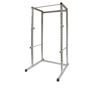 G100 Heavy Duty Power Rack with Pull Up Bar Adjustable Squat Cage for Full Body Strength Workouts Expandable Commercial Grade Home Gym Equipment