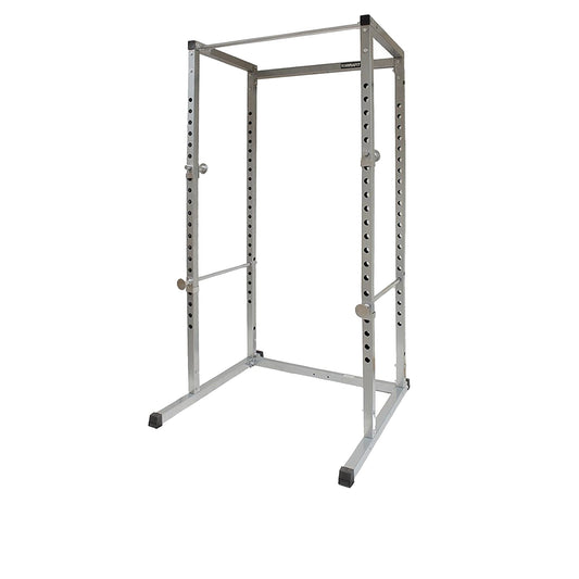G100 Heavy Duty Power Rack with Pull Up Bar Adjustable Squat Cage for Full Body Strength Workouts Expandable Commercial Grade Home Gym Equipment