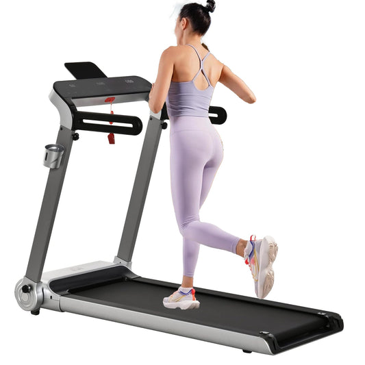 T103 Foldable Walking Pad Treadmill – Compact Design, Anti-Slip Belt, 14 km/h Speed, Quiet Motor for Apartment & Home Gym Workouts