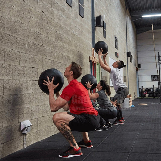 Upgrade Training with Wall Balls 3kg–12kg – Soft-Shell, No-Bounce Medicine Balls for Strength, Power & Functional Fitness | Durable for Cross Training, Home & Gym