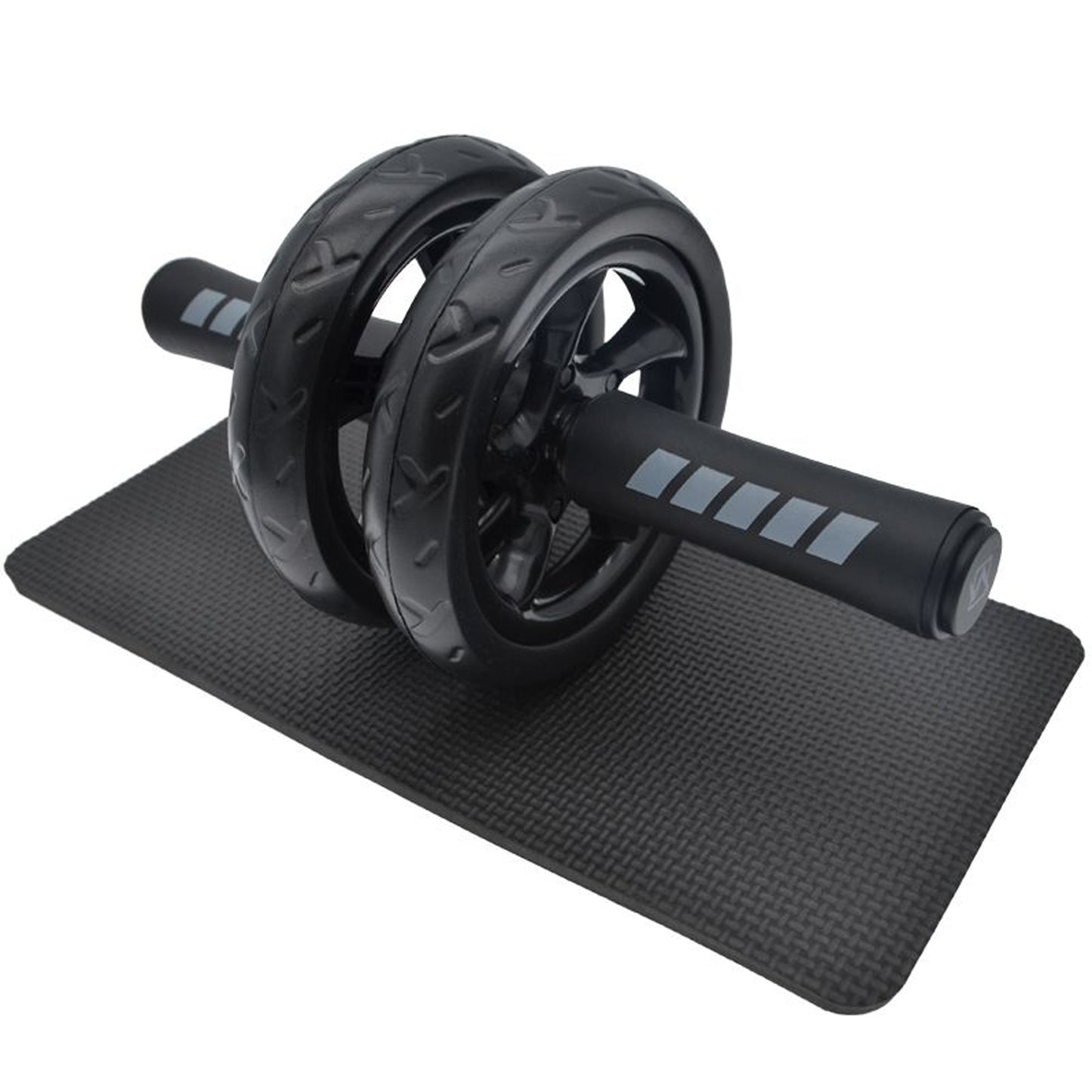 Double-Wheel Ab Roller with Thick Knee Pad | 3.2-Inch Core Trainer for Abs, Arms & Shoulders | 500lbs Capacity | Home & Gym Workout Equipment for All Levels