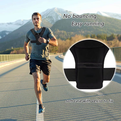Adjustable Hydration Running Vest – Lightweight, Adjustable Fit for Men & Women | Reflective, Breathable Gear with Phone Holder & Storage | Fits 31"–48" Chest