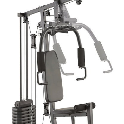 Compact Multi Gym for Full-Body Home Workouts – 45kg (Black) or 66kg (Red) Weight Stack, Heavy-Duty Steel Frame, Multi-Exercise Station for Total Strength Training