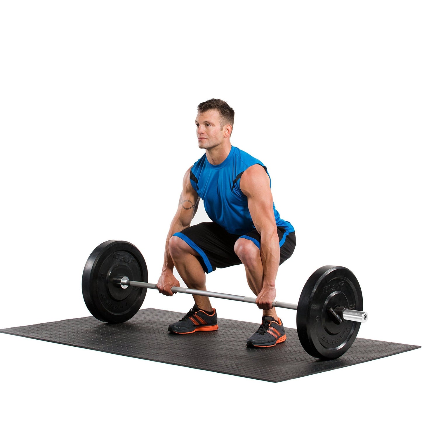 Versatile Olympic 2" Barbell in 4ft, 5ft, 6ft & 7ft Lengths – Premium Powerlifting Bar with Spring Collars for Squat, Deadlift, Bench Press & Strength Training