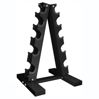 Upgrade Your Gym with Neoprene Dumbbell Tree Rack – 3 & 5 Tier Vertical Weights Stand | Compact Steel Holder for Home & Studio | Optional Dumbbell Set
