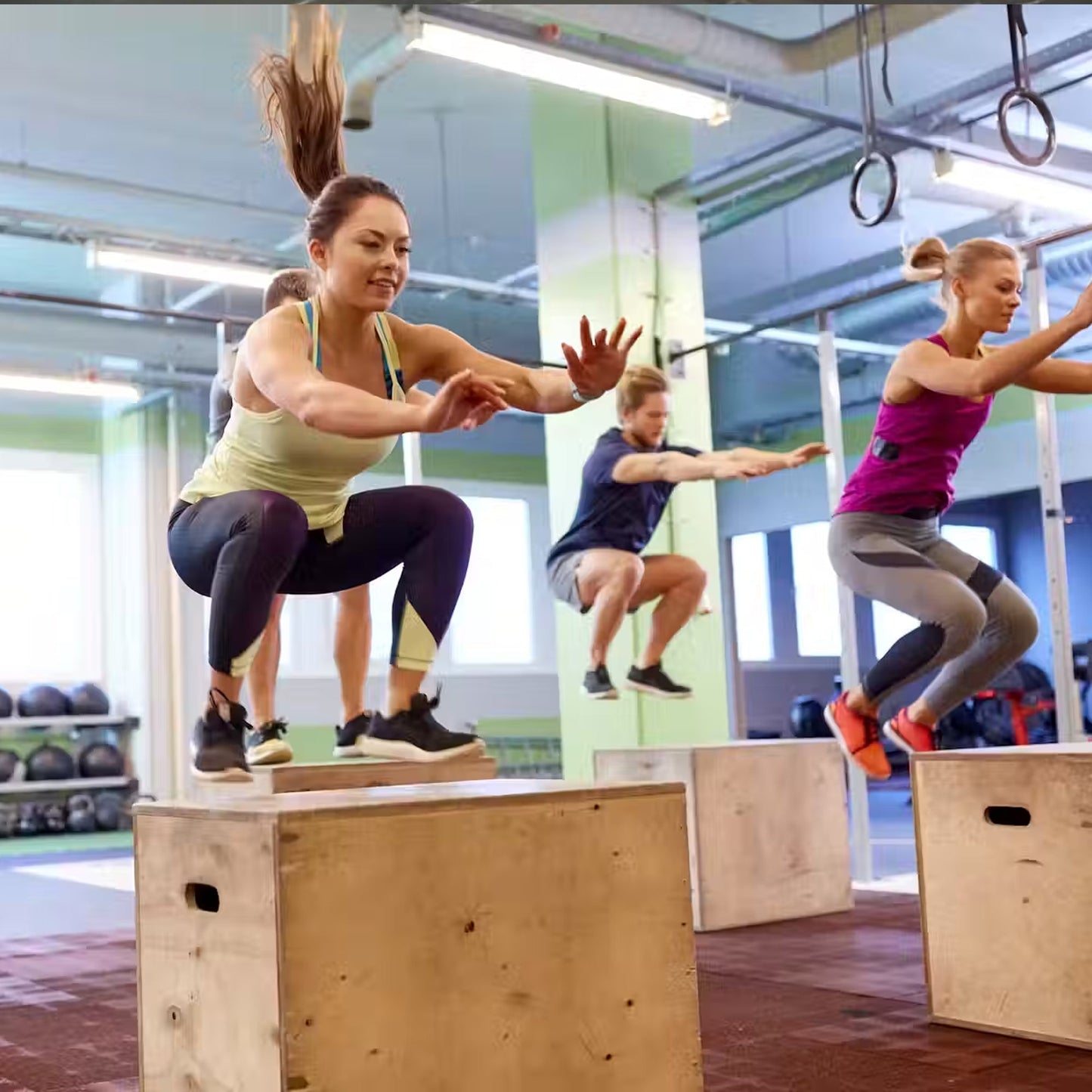 Enhanced Wooden Plyo Box – 3-in-1 Multi-Height Step (14", 16", 20", 24") – Durable Agility Platform for CrossFit, Strength & Home Gym Workouts