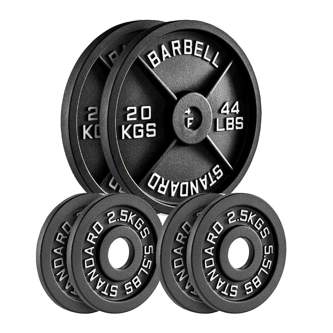 Enhance Your Workouts with Cast Iron Weight Plates – Rugged Discs for Barbells, Dumbbells & Machines | Singles, Pairs & Sets | 1.25kg to 25kg for Gym & Home Use